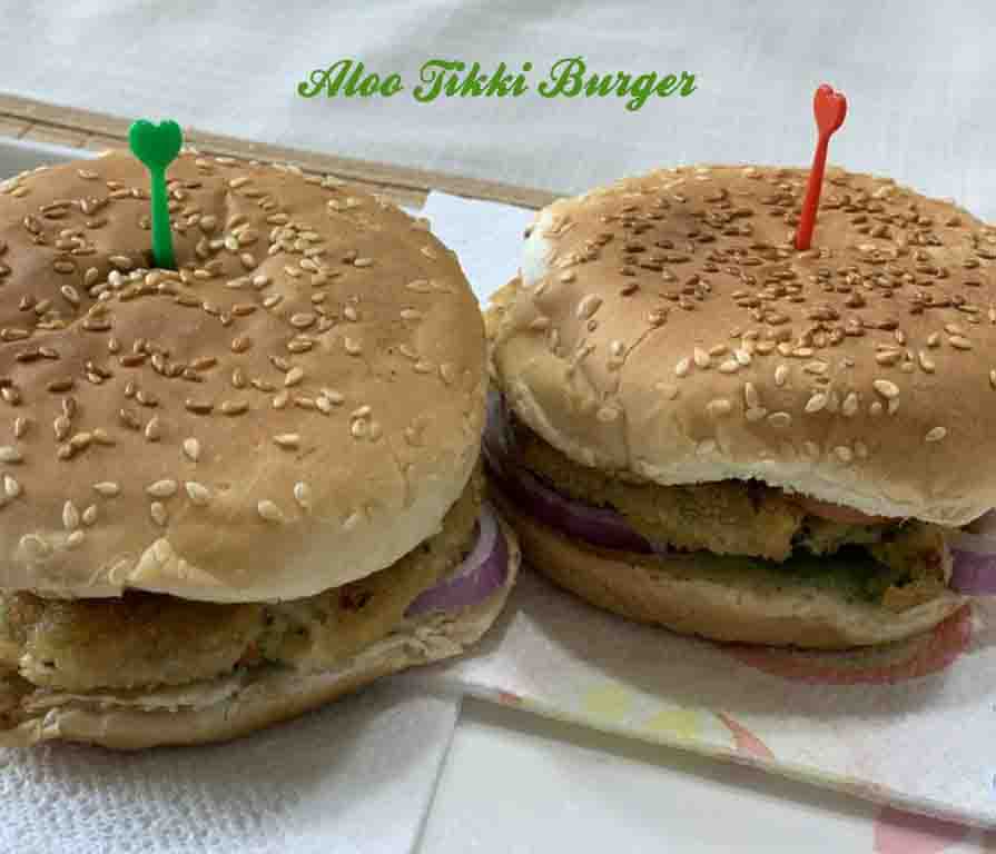 Aloo Tikki Burger