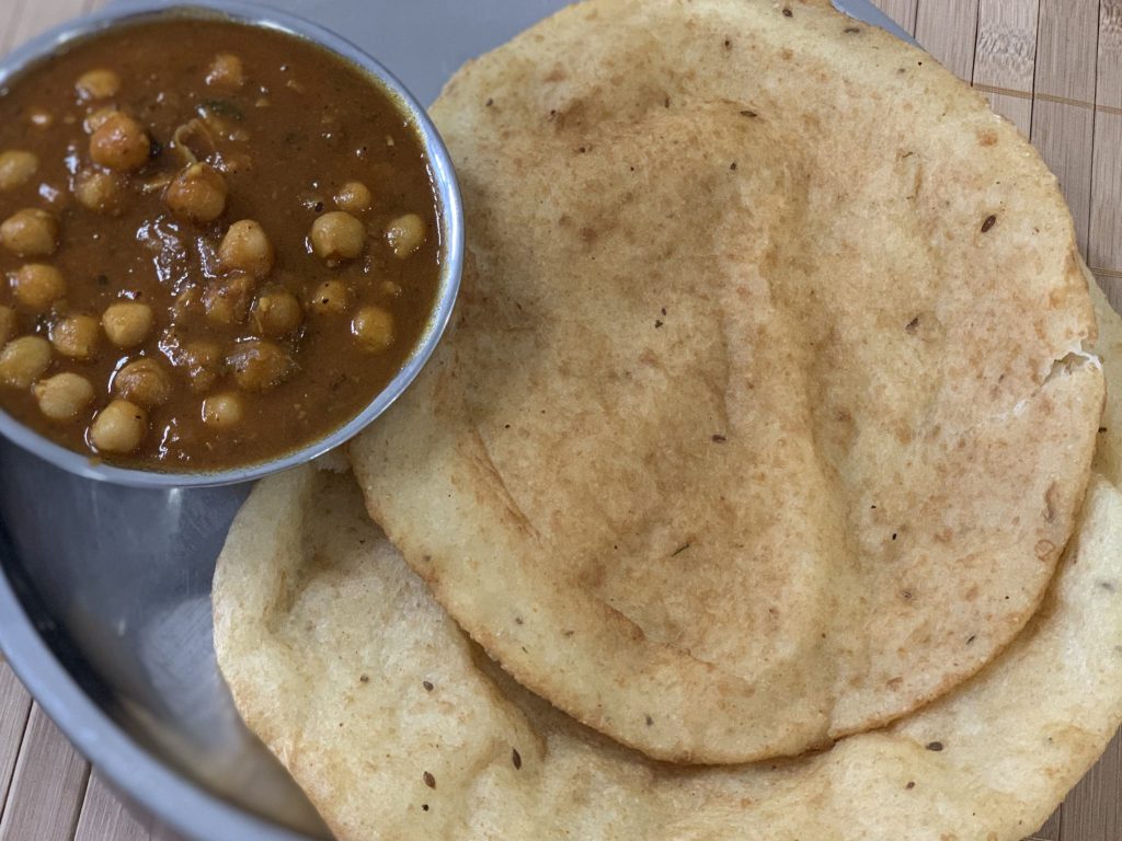 Channa Bhatura (Instant Bhatura)