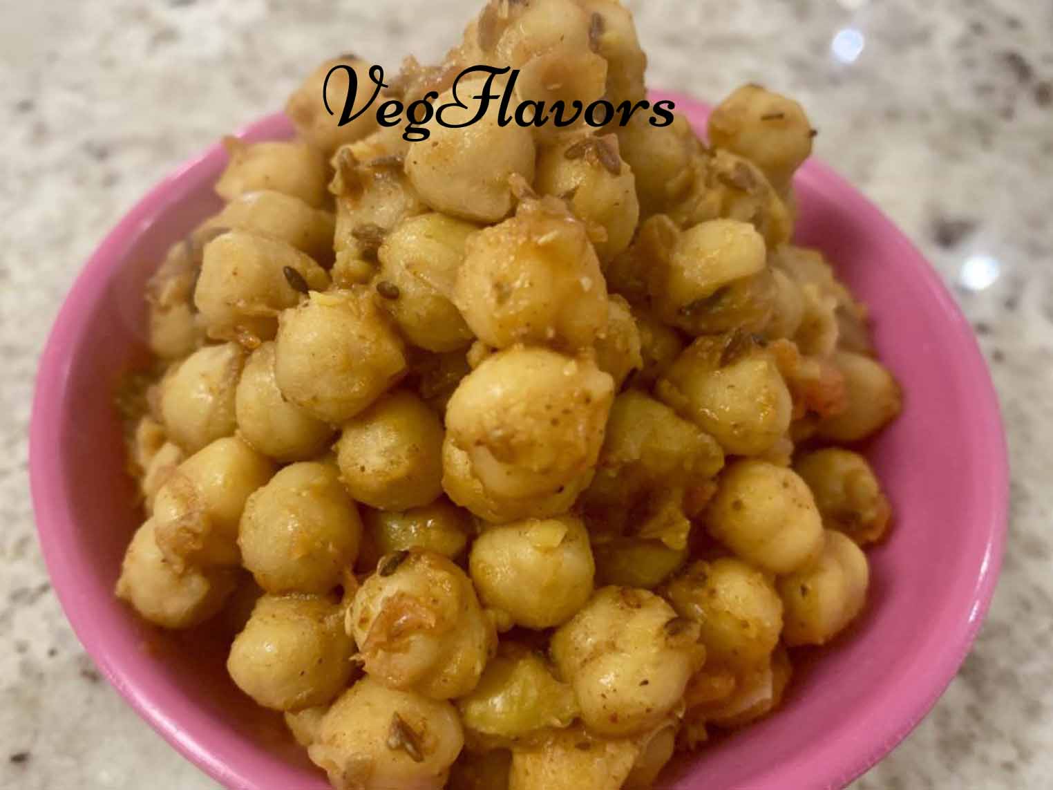 Masala Chickpeas(no onion no garlic)