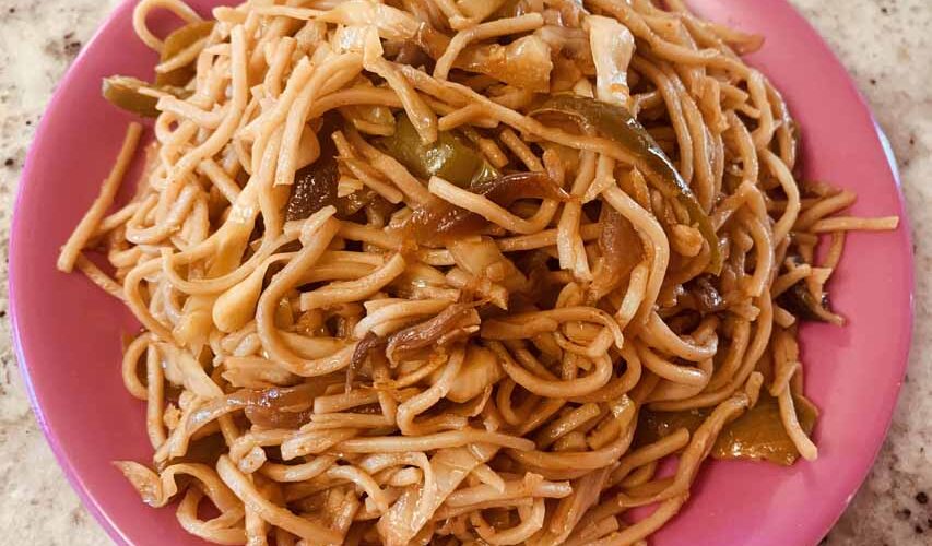 Veg Hakka Noodles